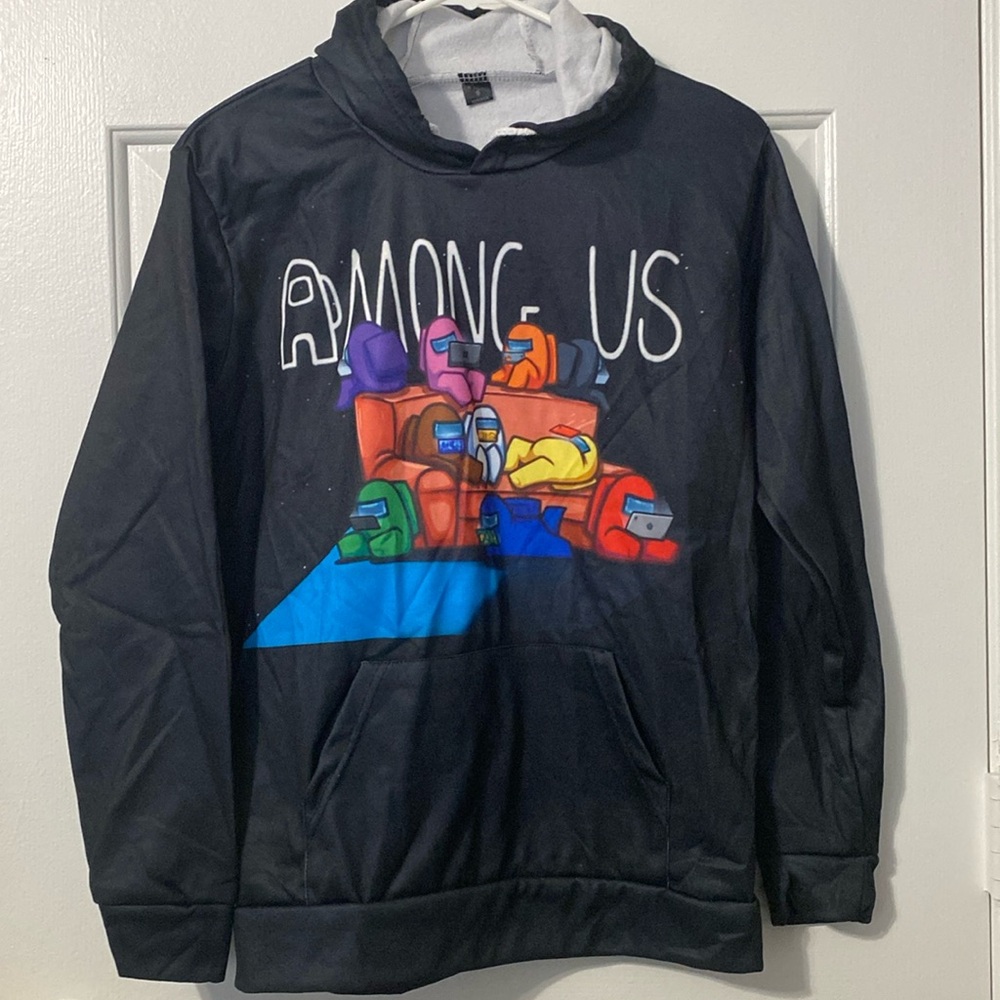 NEW-Boys Hooded Sweatshirt Size Smalll